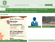 Tablet Screenshot of charleval-en-provence.org